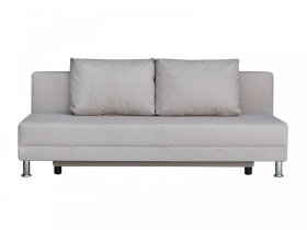 Диван Комфорт Лайт без подлокотников 2 подушки кэмел в Ишиме - ishim.mebel-tymen.ru | фото