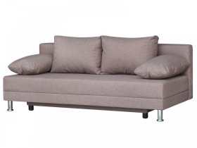 Диван Комфорт без подлокотников 4 подушки латте в Ишиме - ishim.mebel-tymen.ru | фото