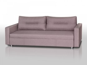 Диван Комфорт с прямыми подлокотниками латте в Ишиме - ishim.mebel-tymen.ru | фото