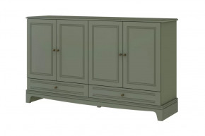 Комод 4 двери + 2 ящика Лорето Лак Зелёный самшит в Ишиме - ishim.mebel-tymen.ru | фото