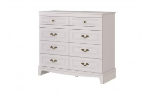 Комод 8 ящиков Лорето Персидский жемчуг/Лак Льняной в Ишиме - ishim.mebel-tymen.ru | фото