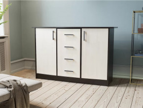 Комод К-2.1 Венге/Дуб молочный (Росток-Мебель) в Ишиме - ishim.mebel-tymen.ru | фото