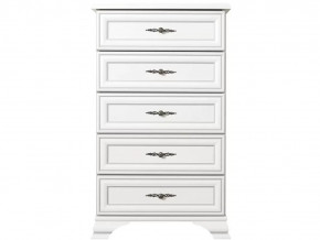 Комод Kentaki S320-KOM5S белый в Ишиме - ishim.mebel-tymen.ru | фото