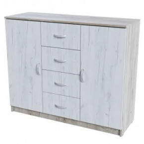 Комод КМ 555-М Спальня Басса Дуб крафт в Ишиме - ishim.mebel-tymen.ru | фото