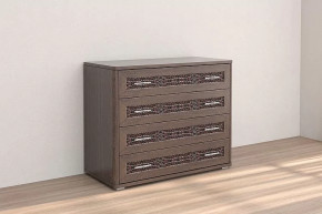 Комод Кэт-4 4 ящика Венге Диал в Ишиме - ishim.mebel-tymen.ru | фото