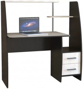 Компьютерный стол КЛ №6.2 Венге/Дуб молочный в Ишиме - ishim.mebel-tymen.ru | фото