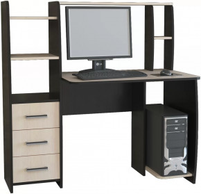 Компьютерный стол КЛ №6.3 Венге/Дуб молочный в Ишиме - ishim.mebel-tymen.ru | фото