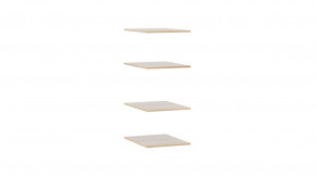 Комплект полок Яблоня Беллуно в Ишиме - ishim.mebel-tymen.ru | фото