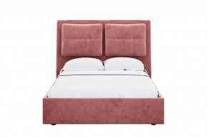 Кровать 1400 Эстер 311 Велюр Ультра коралл в Ишиме - ishim.mebel-tymen.ru | фото
