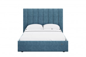 Кровать 1400 Ингрид 312 Велюр Галакси лайт 22 в Ишиме - ishim.mebel-tymen.ru | фото