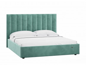 Кровать 1400 Ингрид 312 Велюр Ультра Минт в Ишиме - ishim.mebel-tymen.ru | фото