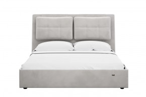 Кровать 1600 Эстер 311 Велюр Ультра Смог в Ишиме - ishim.mebel-tymen.ru | фото