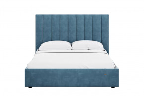 Кровать 1600 Ингрид 312 Велюр Галакси лайт 22 в Ишиме - ishim.mebel-tymen.ru | фото