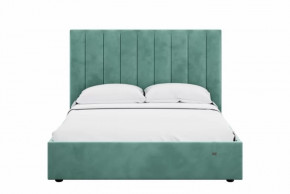Кровать 1600 Ингрид 312 Велюр Ультра Минт в Ишиме - ishim.mebel-tymen.ru | фото