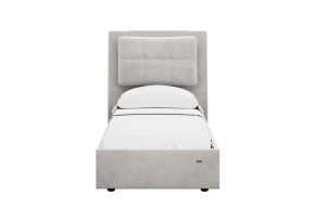 Кровать 900 Эстер 311 Велюр Ультра Смог в Ишиме - ishim.mebel-tymen.ru | фото