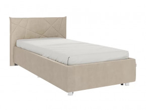 Кровать (каркас) Бест 90х200 см капучино (велюр) в Ишиме - ishim.mebel-tymen.ru | фото