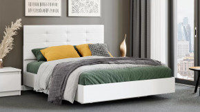 Кровать «Бетта» Тип 3 Белый снег, Белый в Ишиме - ishim.mebel-tymen.ru | фото