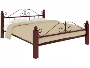 Кровать Диана Lux plus коричневая в Ишиме - ishim.mebel-tymen.ru | фото