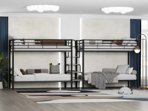 Кровать двухъярусная Толедо 4 Черный в Ишиме - ishim.mebel-tymen.ru | фото