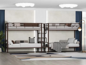 Кровать двухъярусная Толедо 4 Коричневый в Ишиме - ishim.mebel-tymen.ru | фото