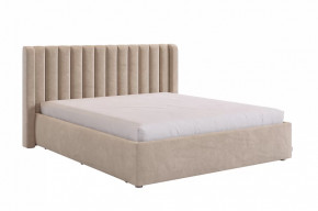 Кровать (каркас) Ева 160х200 см капучино (велюр) в Ишиме - ishim.mebel-tymen.ru | фото