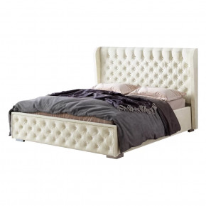 Кровать Франческа 1,6м под подъемный механизм Крем в Ишиме - ishim.mebel-tymen.ru | фото