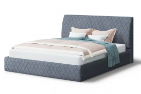 Кровать Хилтон, 2000*1200 мм, серый в Ишиме - ishim.mebel-tymen.ru | фото