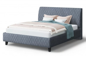 Кровать Хилтон, 2000*1600 мм, серый в Ишиме - ishim.mebel-tymen.ru | фото