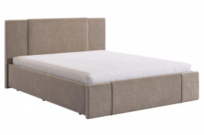 Кровать (каркас) Хлоя 160х200 см латте (велюр) в Ишиме - ishim.mebel-tymen.ru | фото