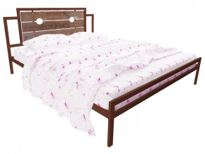 Кровать Инесса коричневая в Ишиме - ishim.mebel-tymen.ru | фото