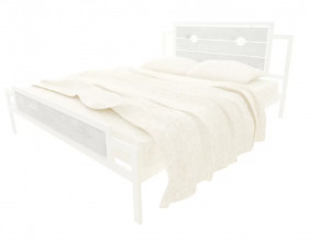 Кровать Инесса Plus белая в Ишиме - ishim.mebel-tymen.ru | фото