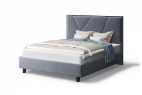 Кровать Ингрид, 1400*2000 мм, на опорах, серый в Ишиме - ishim.mebel-tymen.ru | фото