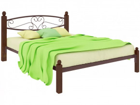 Кровать Каролина Lux коричневая в Ишиме - ishim.mebel-tymen.ru | фото