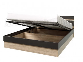 Кровать Ким с ПМ 1400 Графит софт, сонома в Ишиме - ishim.mebel-tymen.ru | фото