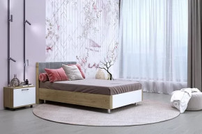 Кровать КР-5013 (1,6х2,0) с основанием Грейс в Ишиме - ishim.mebel-tymen.ru | фото