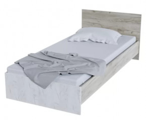 Кровать КР 555 Спальня Басса Дуб крафт в Ишиме - ishim.mebel-tymen.ru | фото