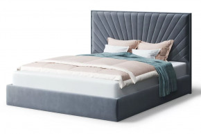 Кровать Леона, 2000*1400 мм, серый в Ишиме - ishim.mebel-tymen.ru | фото