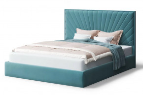 Кровать Леона, 2000*1600 мм, бирюзовый в Ишиме - ishim.mebel-tymen.ru | фото