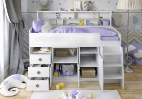 Кровать Малыш- 5 с полкой Винтерберг Ярофф в Ишиме - ishim.mebel-tymen.ru | фото