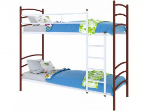 Кровать Милана duo коричневая в Ишиме - ishim.mebel-tymen.ru | фото