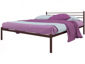 Кровать Милана коричневая в Ишиме - ishim.mebel-tymen.ru | фото