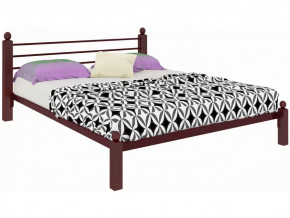 Кровать Милана Lux коричневая в Ишиме - ishim.mebel-tymen.ru | фото