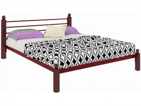 Кровать Милана Lux красная в Ишиме - ishim.mebel-tymen.ru | фото