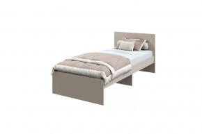 Кровать "МОНА" 2000* 900мм, (без матраса), ЛДСП кашемир (ламели) в Ишиме - ishim.mebel-tymen.ru | фото