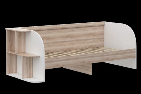 Кровать одинарная 900 с радиусом Люмен №25 в Ишиме - ishim.mebel-tymen.ru | фото