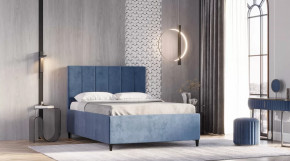 Кровать Оливия 1400 Синий в Ишиме - ishim.mebel-tymen.ru | фото