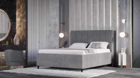 Кровать Оливия 1600 Серый в Ишиме - ishim.mebel-tymen.ru | фото