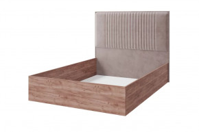 Кровать Тоскана, 1400*2000 мм, дуб табачный/бежевый в Ишиме - ishim.mebel-tymen.ru | фото