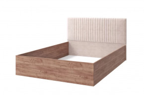 Кровать Тоскана, 1600*2000 мм, дуб табачный, ткань Модус 02 в Ишиме - ishim.mebel-tymen.ru | фото