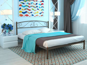 Кровать Вероника коричневая в Ишиме - ishim.mebel-tymen.ru | фото